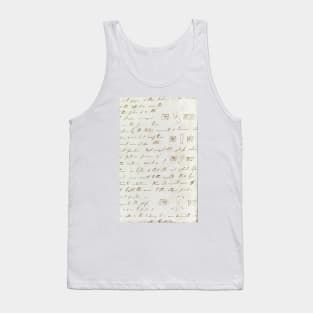 Faraday on magnetism (C015/4894) Tank Top